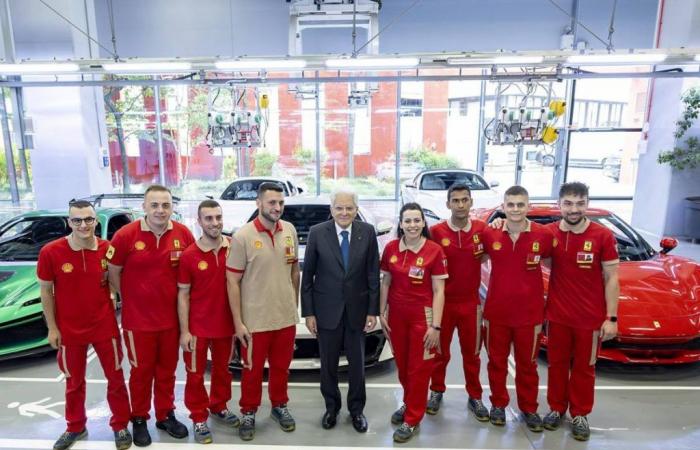 Mattarella en casa de Ferrari. Inaugurada la nueva fábrica