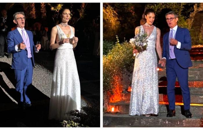 Daniela Ferolla y Vincenzo Novari se casaron después de 20 años de compromiso: las fotos de la boda