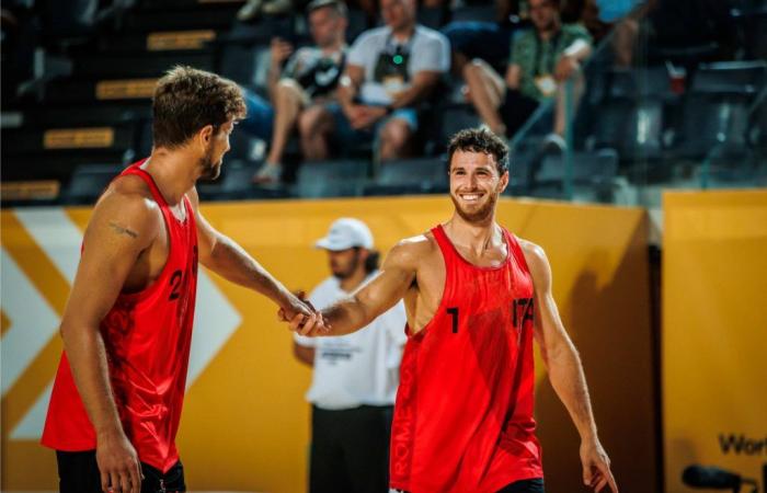 Voleibol de playa, ¡italianos por el tercer puesto en Messina! Alemania e Israel celebran en Ios