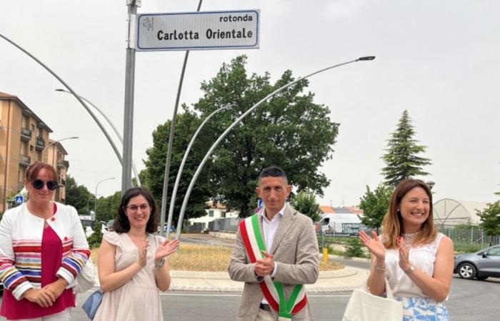Terni, una rotonda para recordar a Carlotta Oriental, símbolo de la lucha de las mujeres