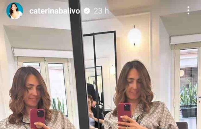 Caterina Balivo adiós al pelo largo: el nuevo corte de la presentadora