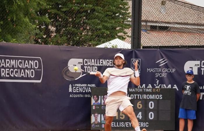 Bortolotti es el primer italiano en ganar la Copa de Tenis de Emilia Romagna Gazzetta di Reggio