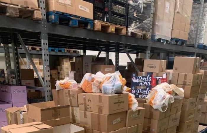 Cáritas de Forlì-Bertinoro: gracias a la solidaridad de los ciudadanos, se recogieron más de 140 cajas de alimentos para personas necesitadas