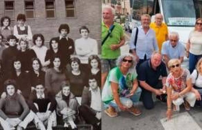 Cesena, 50 años después de su graduación, la Quinta C de Renato Serra volvió a viajar