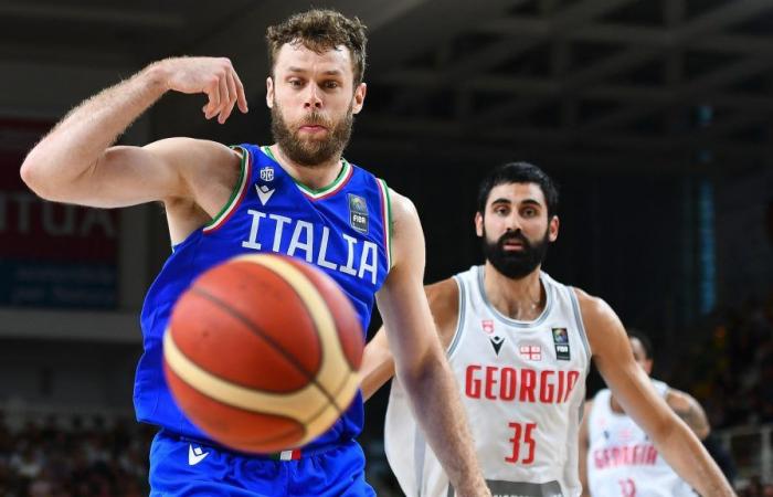 Italbasket, primera prueba para el Preolímpico superada: Georgia venció 79-68 en partido amistoso en Trento