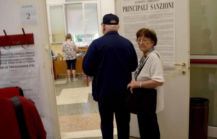 Votaciones, impugnación en curso. En Copparo vota el 34,4%. Tresignana supera el 43%
