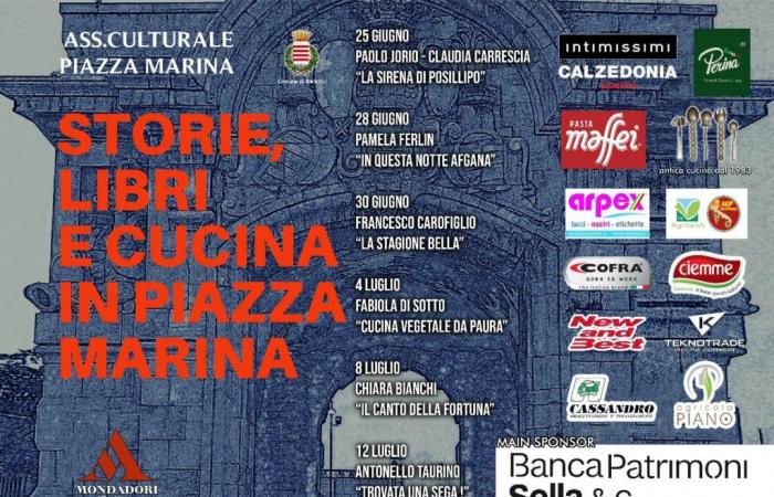 Barletta – Historias, libros y cocina en Piazza Marina: llega Paolo Jorio