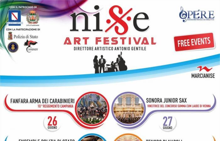 “Festival de Arte de Nise”: la fanfarria de los Carabinieri 10 RGT Campania abre la tercera edición el miércoles 26 de junio. Aquí está todo el programa del festival | Café Procope | Música