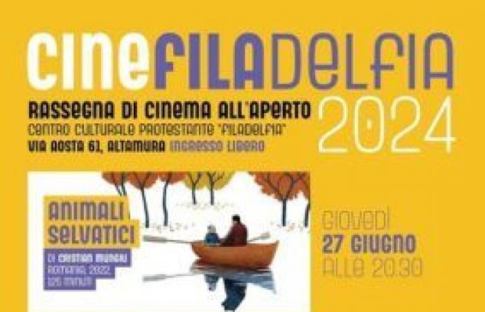 Altamura – Primera edición CineFiladelfia 2024 citas de cine al aire libre – PugliaLive – Periódico de información online