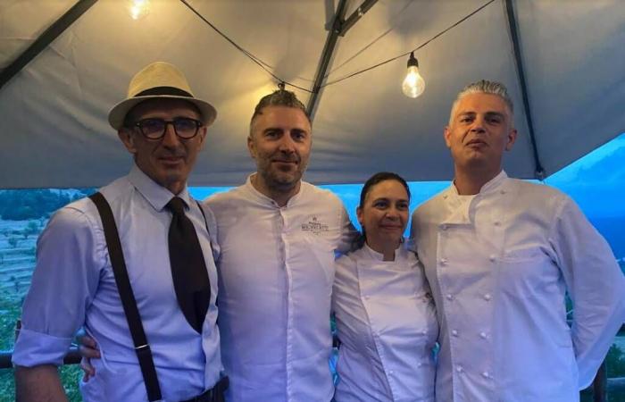 Los chefs Zonfa, Fossaceca y Spadone ponen Abruzzo en un sándwich