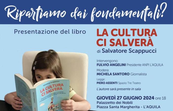 Salvatore Scappucci presenta “La cultura nos salvará” en el Palazzetto dei Nobili