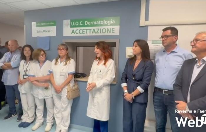 Se inauguran nuevas clínicas y una sala de espera dedicada a Enrico Gobbi en Dermatología de Rávena