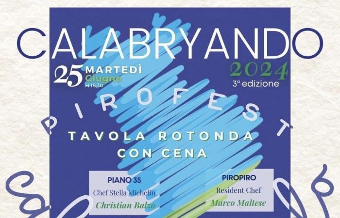Calabryando, tercera edición: en el Piro Piro de Reggio Calabria, velada sobre lo mejor de Calabria contada a periodistas y profesionales