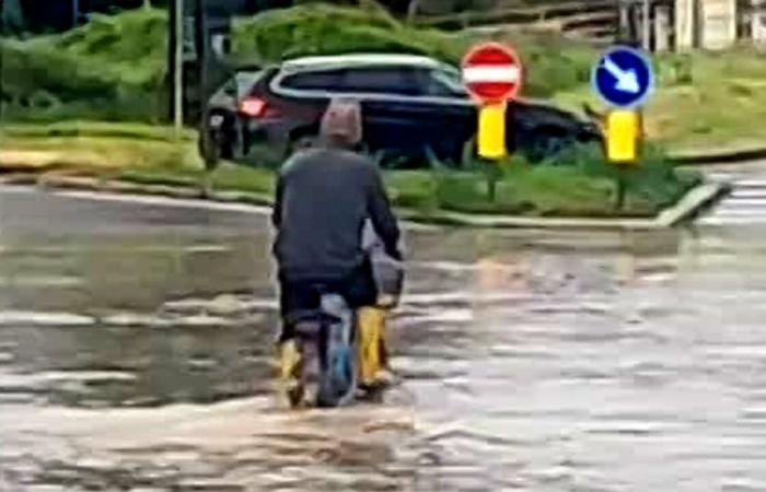 Lluvia abandonada y situación crítica en San Piero in Bagno frente a las inundaciones