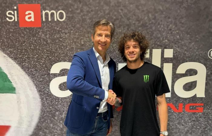 MotoGP, OFICIAL – Marco Bezzecchi en Aprilia con Martin a partir de 2025
