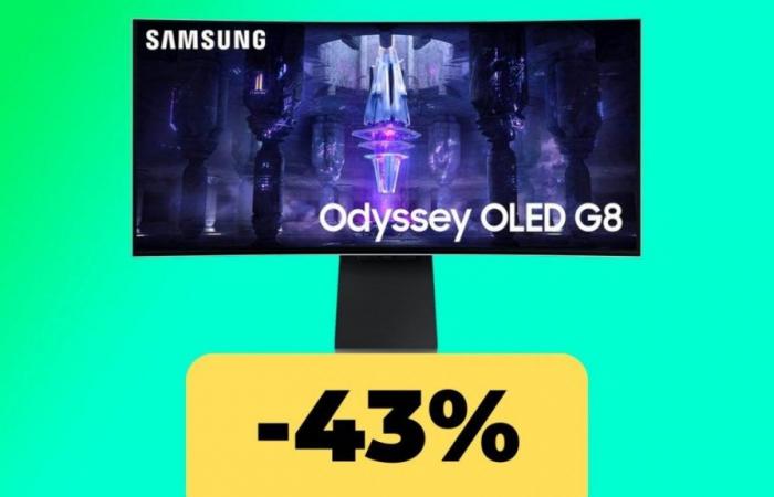 Samsung Odyssey G8, el mejor monitor gaming a un precio imperdible en Amazon Italia