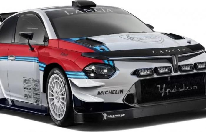 Nuevo Lancia Ypsilon WRC con decoración Martini: ¿será este su diseño?