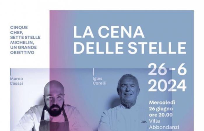 Faenza, “La Cena delle Stelle” del IOR regresa a Villa Abbondanzi el miércoles 26