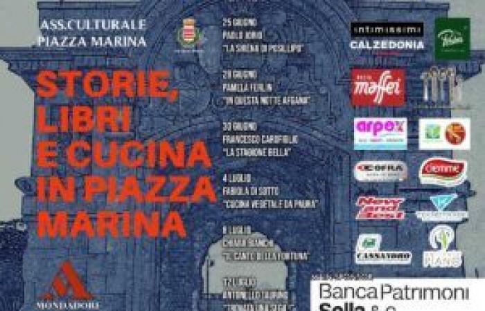 Cuentos, libros y cocina en Piazza Marina, en Barletta está Paolo Jorio con “La sirena de Posillipo”