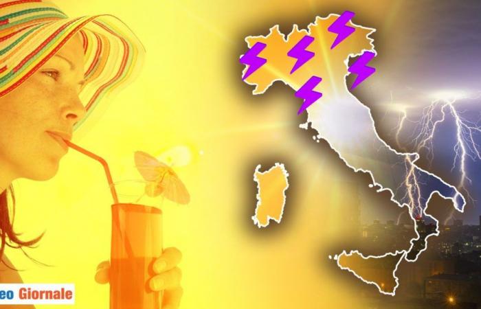 El tiempo en Italia, las previsiones estacionales son erróneas, será verano a trompicones también en julio y agosto