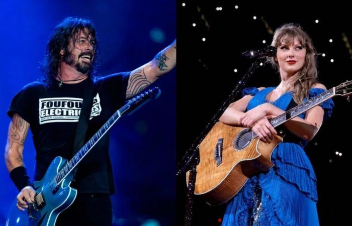¿Qué está pasando entre Dave Grohl y Taylor Swift (y sus respectivos fans)?