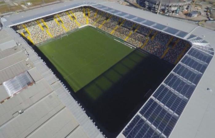Blueenergy Stadium, la primera planta libre de carbono de Italia. Han comenzado las obras para la instalación de 2.400 paneles fotovoltaicos