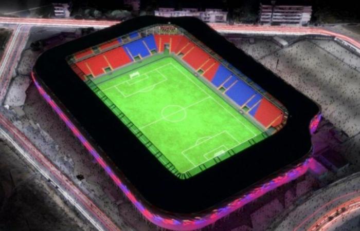 Nuevo estadio Iacovone, aquí está el proyecto final con 22 mil asientos