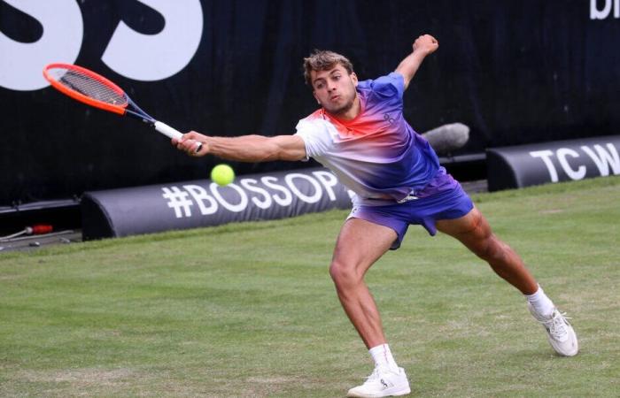 ATP Eastbourne, ¡Flavio Cobolli encuentra su primera alegría sobre la hierba! Supera a Rinderknech en dos sets