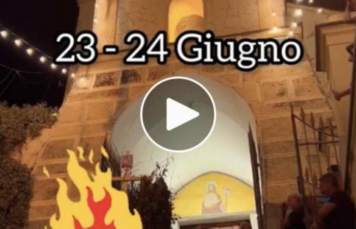 La tradición del fuego de San Giovanni en Massaquano di Vico Equense