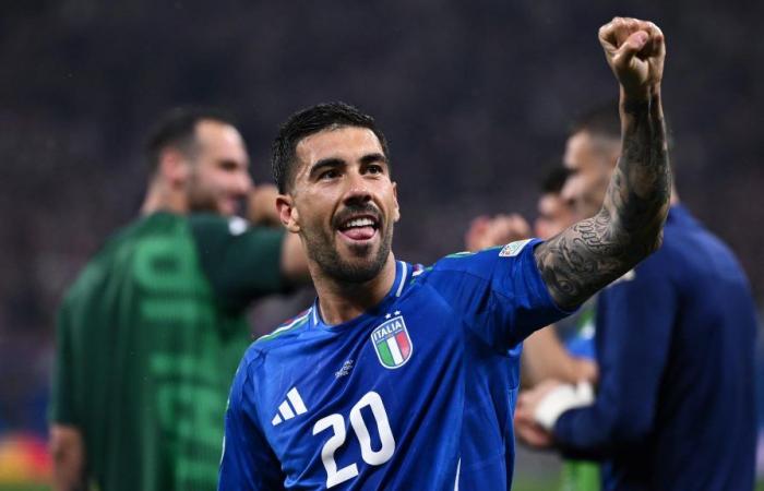 Italia, Zaccagni: “Qué emotiva la llamada de Del Piero tras el gol contra Croacia”