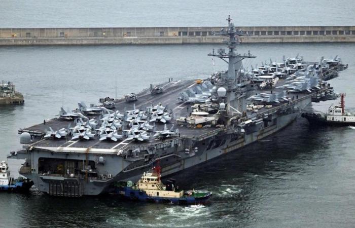 Corea del Sur, el portaaviones nuclear USS Theodore Roosevelt atraca en Busan. Mensaje para Beijing, Moscú y Pyongyang