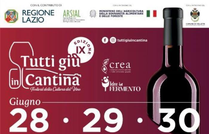 Velletri, vuelve “Tutti Down in the Cellar”, el Festival de la Cultura del Vino