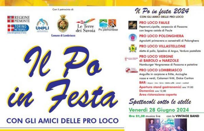 Festivales y fiestas en Pino d’Asti, Chatillon, Monasterio de Bormida, Lombriasco, Cantoira, Acqui Terme.