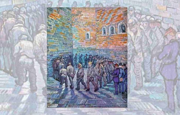 “La guardia de los presos”, el cuadro de Van Gogh sobre el encarcelamiento existencial