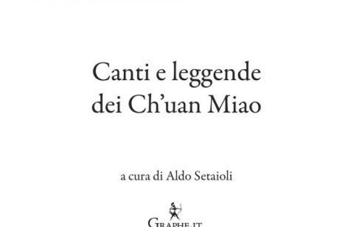 Canciones y leyendas de los Ch’uan Miao, minoría china. Un libro publicado por Graphe.it recorre su historia y su folclore. – Blog de Carlo Franza
