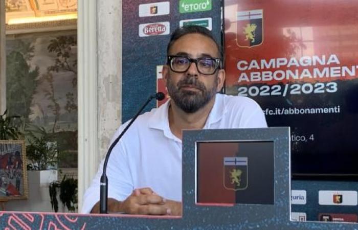 Génova, Blázquez: “Somos ambiciosos y queremos seguir. El club no está en venta”