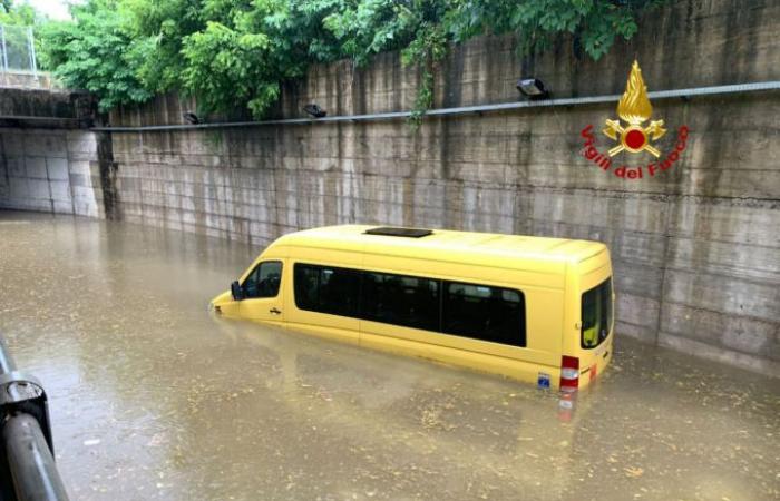Mal tiempo en Rovigo, casas y calles inundadas: más de 200 peticiones de ayuda. Zaia: “Declarado el estado de emergencia”