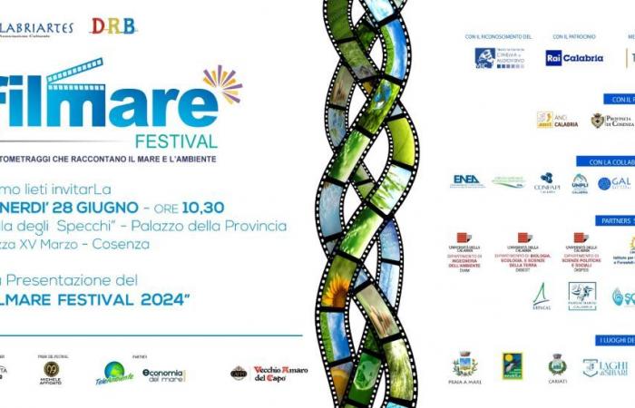El 28 de junio en la provincia de Cosenza tendrá lugar la presentación de la cuarta edición del “Filmare Festival”, un evento dedicado a cortometrajes que cuentan la historia del mar y el medio ambiente.