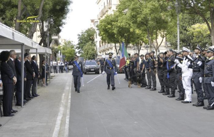 250 años de la Guardia di Finanza, ceremonia en Foggia. “Siempre con todo contra el crimen”