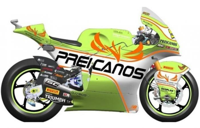 aquí está el Preicanos Racing Team, debutando en el GP de Assen