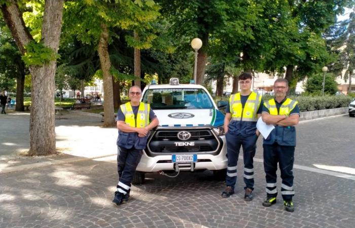 Lucha contra los incendios forestales: la protección civil PIVEC Valle del Giovenco se enriquece con un nuevo vehículo