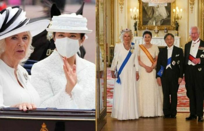 Camilla y la tiara de 8 millones, la alergia de la emperatriz, el menú y William (obligado a no ver Inglaterra)