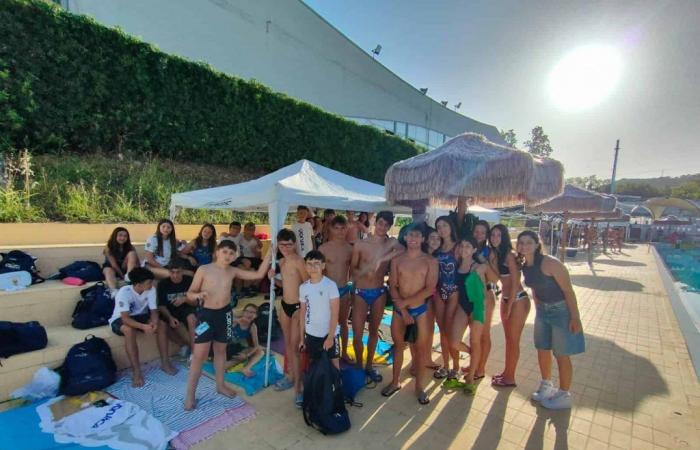 Trofeo ESA Cup Memorial Santucci para los niños de la piscina Tortuga de Velletri