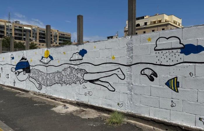 One Hour For Europe Italia dona un mural europeo a Catania