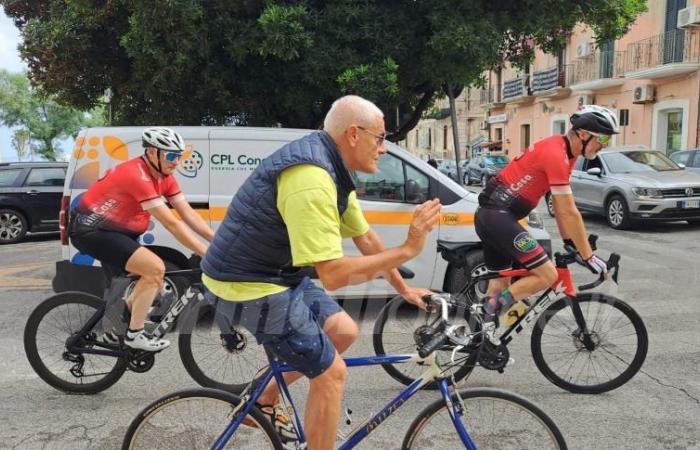 La vuelta de Molise en bicicleta, la empresa en solitario de Luigi Cantoro