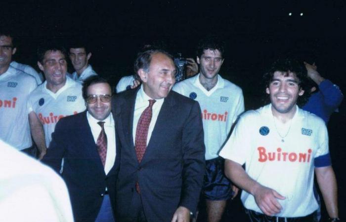 Nápoles, el ex presidente Ferlaino y el ex alcalde Scotti: el pacto por Maradona