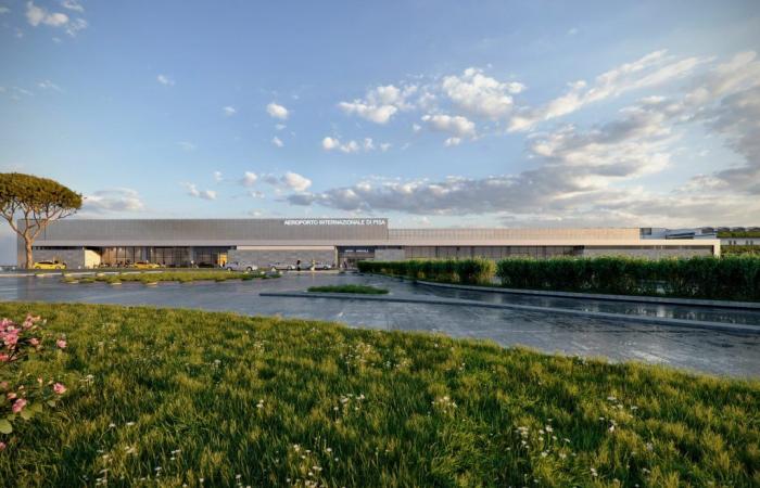 El aeropuerto de Pisa está creciendo: la ampliación de la terminal está en marcha