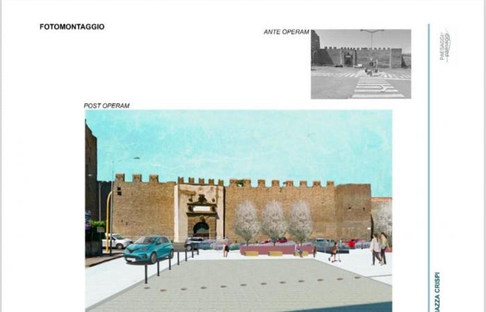 Viterbo – Aquí está el proyecto de remodelación de Piazza Crispi, anuncia Frontini: “La ciudad cambia de cara”