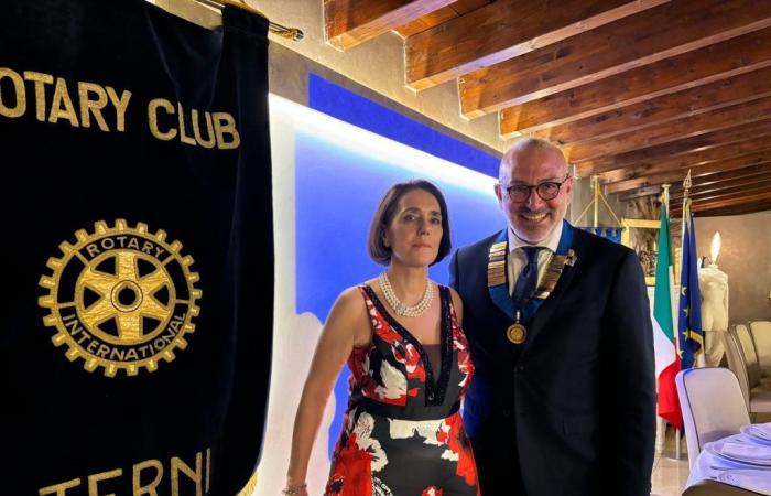 Margherita Cirillo es la nueva presidenta del Rotary Club de Terni
