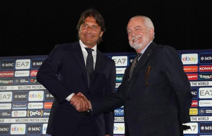 Entrenador-entrenador de Conte en Nápoles, De Laurentiis se hace a un lado: lo que ha cambiado